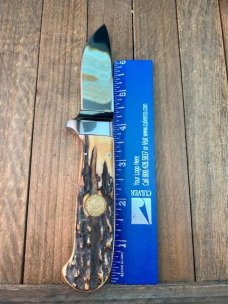 Canal Street Cutlery Fixed Blade Designed by D’Holder Stag