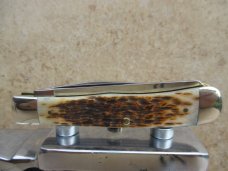 Case XX Amber Jigged Bone 6254 Trapper  New In Box 