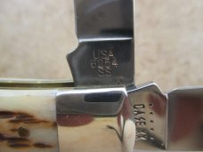 Case XX Amber Jigged Bone 6254 Trapper  New In Box 