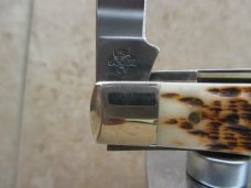 Case XX 63032 Jigged Amber Bone Small Stockman  NIB 