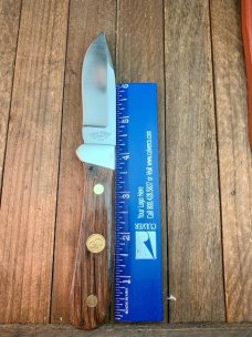 Canal Street Cutlery Trailing Drop Point Hunter Reclaimed American Chestnut 2010