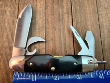 A.G. Russell Premium Scout Knife Black Micarta 2004