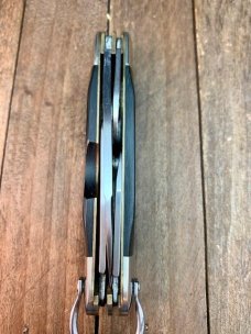 A.G. Russell Premium Scout Knife Black Micarta 2004