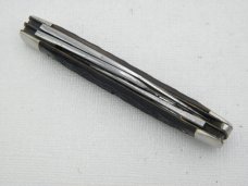 Queen Cutlery #16 Stockman, 1945 - 1948, 3 3/8” closed, Rogers bone handles