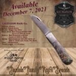 Excelsior Knife Company - THE KRAKEN - Purple Box Elder Burl Handles - JSR Frontier Knives Exclusive