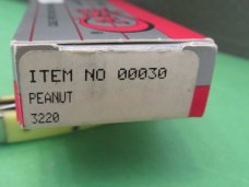 Case XX 1995 Yellow Derlin Handle Peanut Pattern # 3220 CV