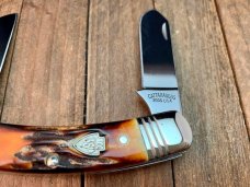 Cattaraugus Cutlery KCC 35th Anniversary Whittler Sambar Stag 2005 