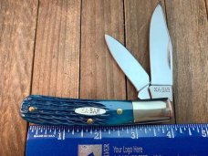 Ka-Bar Bent Barlow Blue Rope Jigged Bone 1990