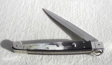 NEW AGA CAMPOLIN 12" SICILIANO ITALIAN RING PULL BRAZILIAN HORN 4 MILL BLADE NICKEL SILVER BOLSTERS