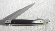 NEW AGA CAMPOLIN 12" SICILIANO ITALIAN RING PULL BRAZILIAN HORN 4 MILL BLADE NICKEL SILVER BOLSTERS