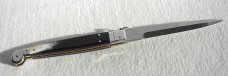 NEW AGA CAMPOLIN 12" SICILIANO ITALIAN RING PULL BRAZILIAN HORN 4 MILL BLADE NICKEL SILVER BOLSTERS