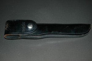 Buck Inverted Stamp Fixed Blade Model 121 with Sheath