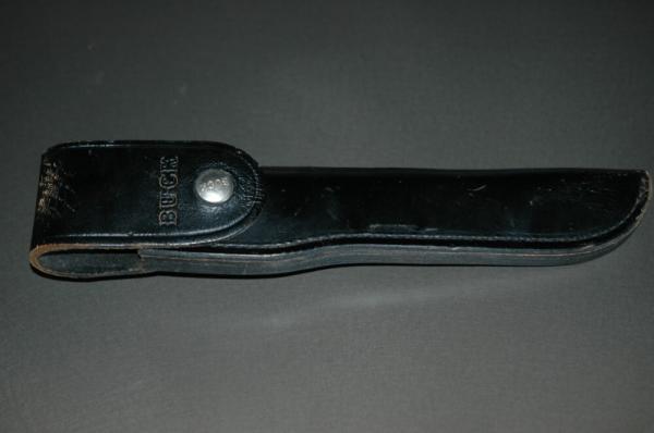 Buck Inverted Stamp Fixed Blade Model 121 with Sheath