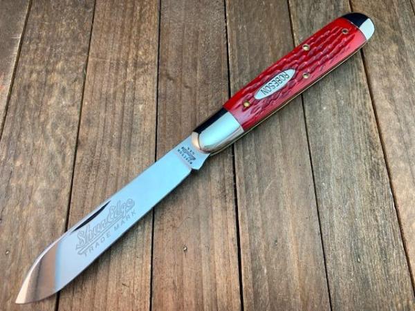 Robeson Shuredge by Queen Jack Strawberry Red Jigged Bone 1999