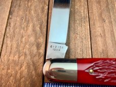Robeson Shuredge by Queen Jack Strawberry Red Jigged Bone 1999