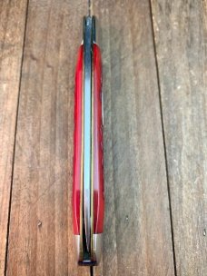 Robeson Shuredge by Queen Jack Strawberry Red Jigged Bone 1999