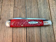 Robeson Shuredge by Queen Jack Strawberry Red Jigged Bone 1999