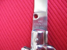 Older MILANO Italian Style 9" Stiletto Switchblade Knife.