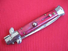 Older MILANO Italian Style 9" Stiletto Switchblade Knife.