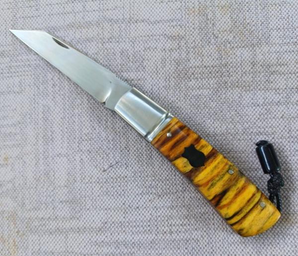 Vincenzo Balistreri Artic Birch Native..Ebony shield and bead..Filework..Jimping...One of..Coa/Slip Vincenzo Balistreri Artic Birch Native..Ebony shield and bead..Filework..Jimping...One of..Coa/Slip