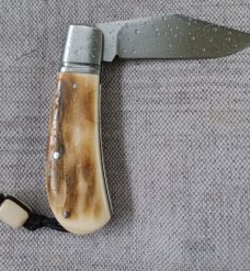 Vincenzo Balistreri Mammoth Ivory Lanny.. Turtle shell shield..ivory bead...Jimping...Coa/Slip