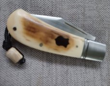 Vincenzo Balistreri Mammoth Ivory Lanny.. Turtle shell shield..ivory bead...Jimping...Coa/Slip