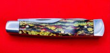 Vintage CASE XX Lightning S USA 1-Dot 1989 CT215 SS Gunstock Jack Pocket Knife Christmas Tree Cell