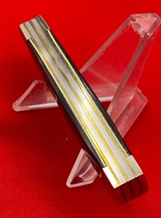 Vintage CASE XX Lightning S USA 1-Dot 1989 CT215 SS Gunstock Jack Pocket Knife Christmas Tree Cell