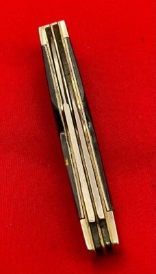 Vintage CASE XX Lightning S USA 1-Dot 1989 CT215 SS Gunstock Jack Pocket Knife Christmas Tree Cell