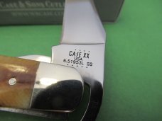 Case XX 2022 Bone Stag Russlock  Pattern # 6.51953L SS