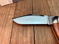 Winchester Whittler Burnt Orange Winchester Jigged Bone Cartridge Shield 1997