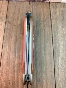 Winchester Whittler Burnt Orange Winchester Jigged Bone Cartridge Shield 1997