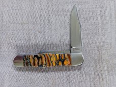 David R. Davis Mammoth Tooth CokeBottle Jack, AebL,closed 4", Fully dressed, bolsters and caps.coa/p