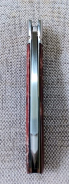K'roo Sleeveboard Sheepsfoot Jack..N690..Kudu Bone...no filework..spacers and liners..coa and slip 