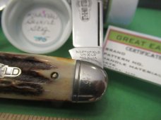 Great Eastern 2008 Northfield Burnt Stag Cigar Whittler Pattern # 541308 W 1of 50