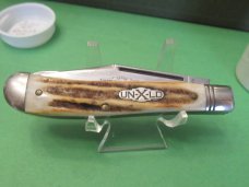 Great Eastern 2011 Burnt Stag Western Trapper Pattern # 481211  Serial # 09 of 25 Made
