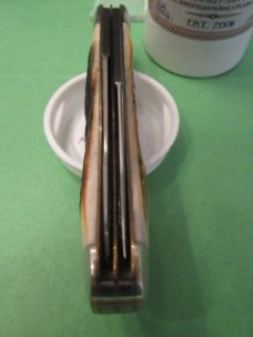 Great Eastern 2011 Burnt Stag Western Trapper Pattern # 481211  Serial # 09 of 25 Made