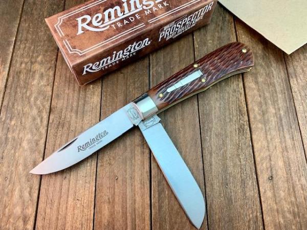 Great Eastern Cutlery for Remington Prospector Trapper Brown Jigged Bone 2021 Great Eastern Cutlery for Remington Prospector Trapper Brown Jigged Bone 2021
