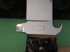 Queen Cutlery Collectors 2005 Brown Bone Fixed Blade 1 of 50 