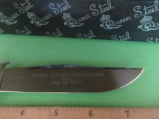 Queen Cutlery Collectors 2005 Brown Bone Fixed Blade 1 of 50 