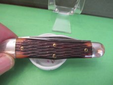 Great Eastern 2019 Burnt Sienna Jigged Bone Stockyard Whittler Pattern # 291319