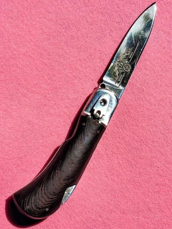 Medteh Russian Lever Lock Automatic Knife 