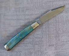 Great Eastern 941121 Blue Camel Bone..Northfield...1095..3.25" closed...long pull clip ..nit