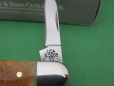 Case XX 2021 Bone Stag 1/2 Whittler Pattern # 6.5208