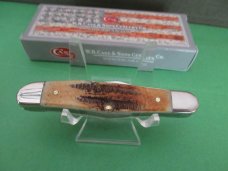 Case XX 2021 Bone Stag 1/2 Whittler Pattern # 6.5208