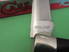 Case XX 1985 Delrin Handle Lock Back Pattern # 21051L SSP