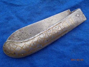Unmarked  European or Middle Eastern knife