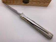 José Antonio Herreros 24.2cm / 9.5" French Vendetta Polished Stag Antler Fulcrum Release w/Wood Box