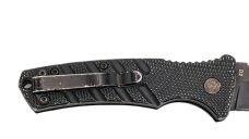 Boker Plus Strike Drop Point Automatic Knife (3.25" Black D2)