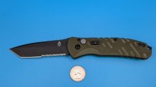 Gerber PROPEL AUTO - OD GREEN, BLACK OXIDE, SERRATED COMBO EDGE! USA Made, S30V